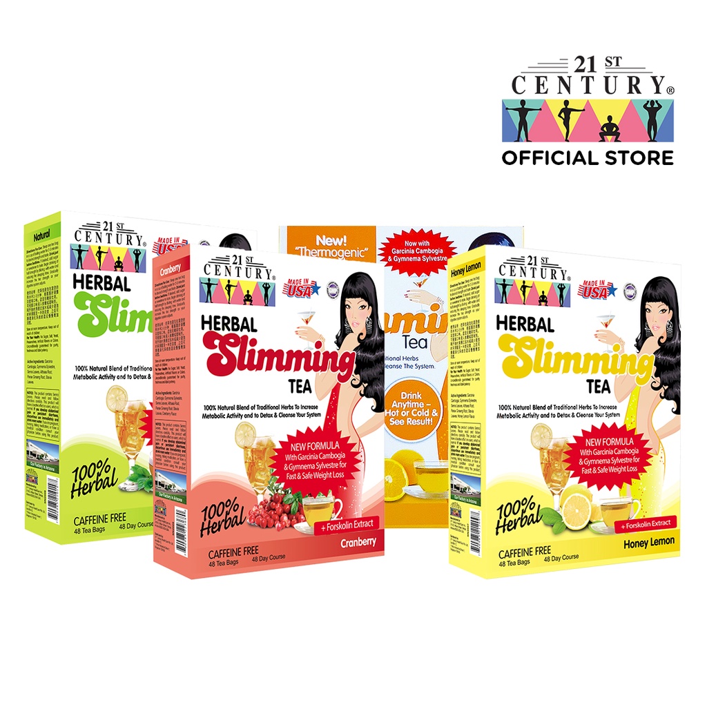 21st Century Herbal Slimming Tea, Garcinia Cambogia & Gymnema Sylvestre