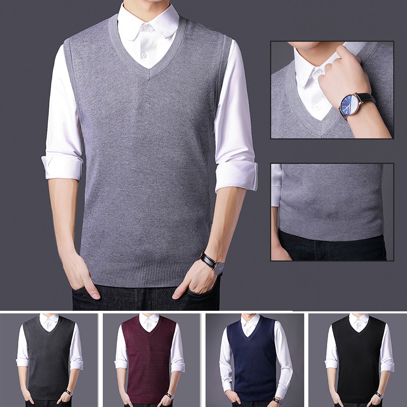 sweater vest shopee