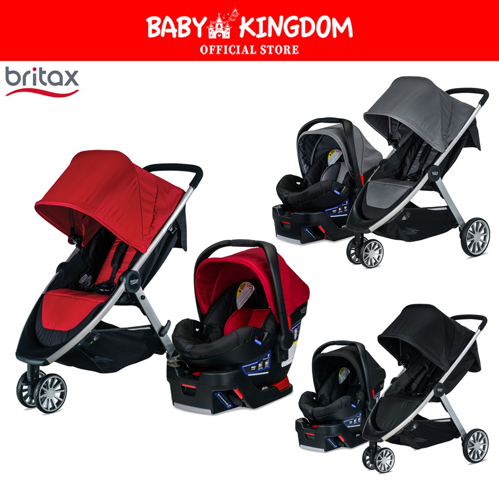 Britax BLively stroller & Bsafe Gen 2 Car Seat Travel System Baby