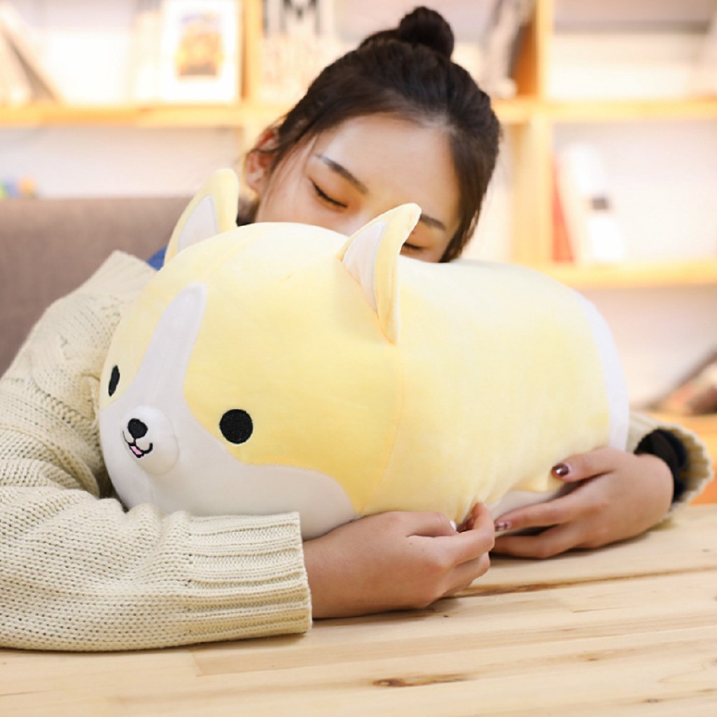 corgi pillow plush