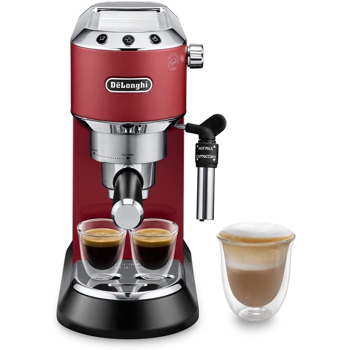 Authenticate Delonghi EC685 Dedica Coffee [ Red ] Machine Pump Espresso