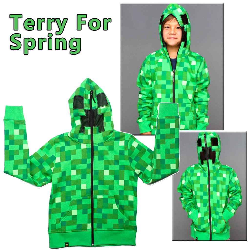 boys green zip up hoodie