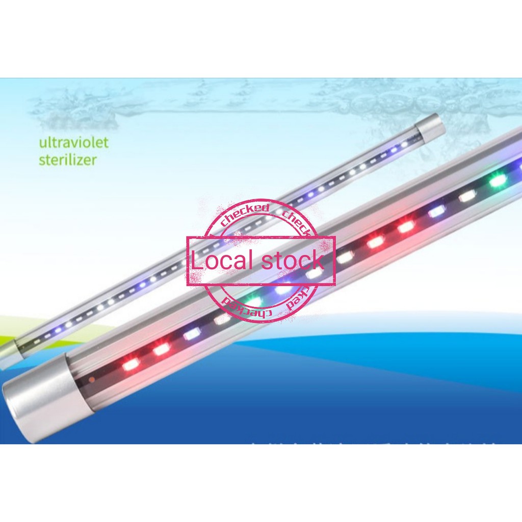T8 Aquarium Light LED colourfull Waterproof Fish Tank Light Underwater Fish Lamp Aquariums Decor