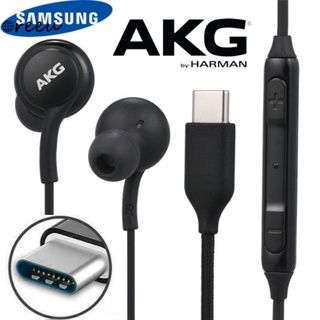 Samsung AKG USB C Type C Earpiece Earphone with Mic for Note 10 20 Plus 5G S20 FE S21 Ultra Earbuds iPhone earpiece Sams