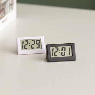 Mini LCD Digital Table Dashboard Desk Electronic Clock