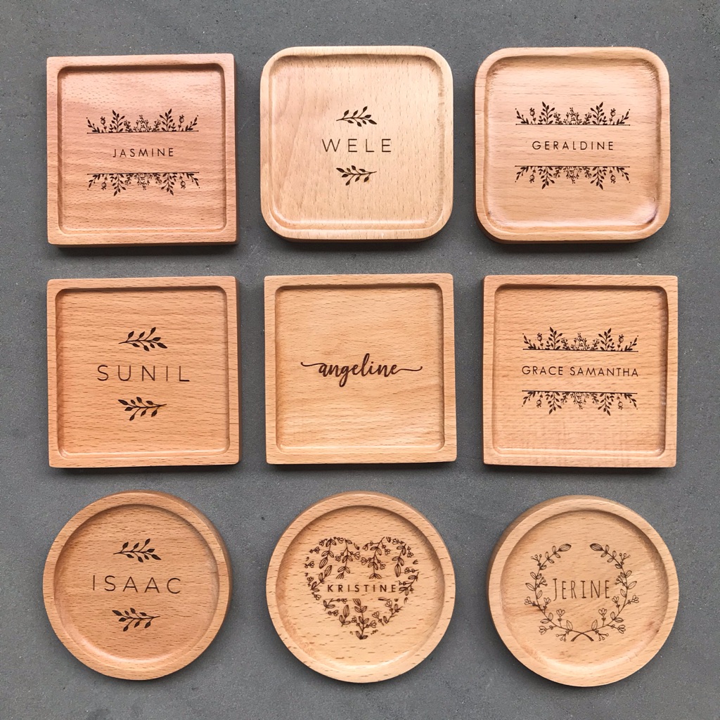 personalised coasters cheap