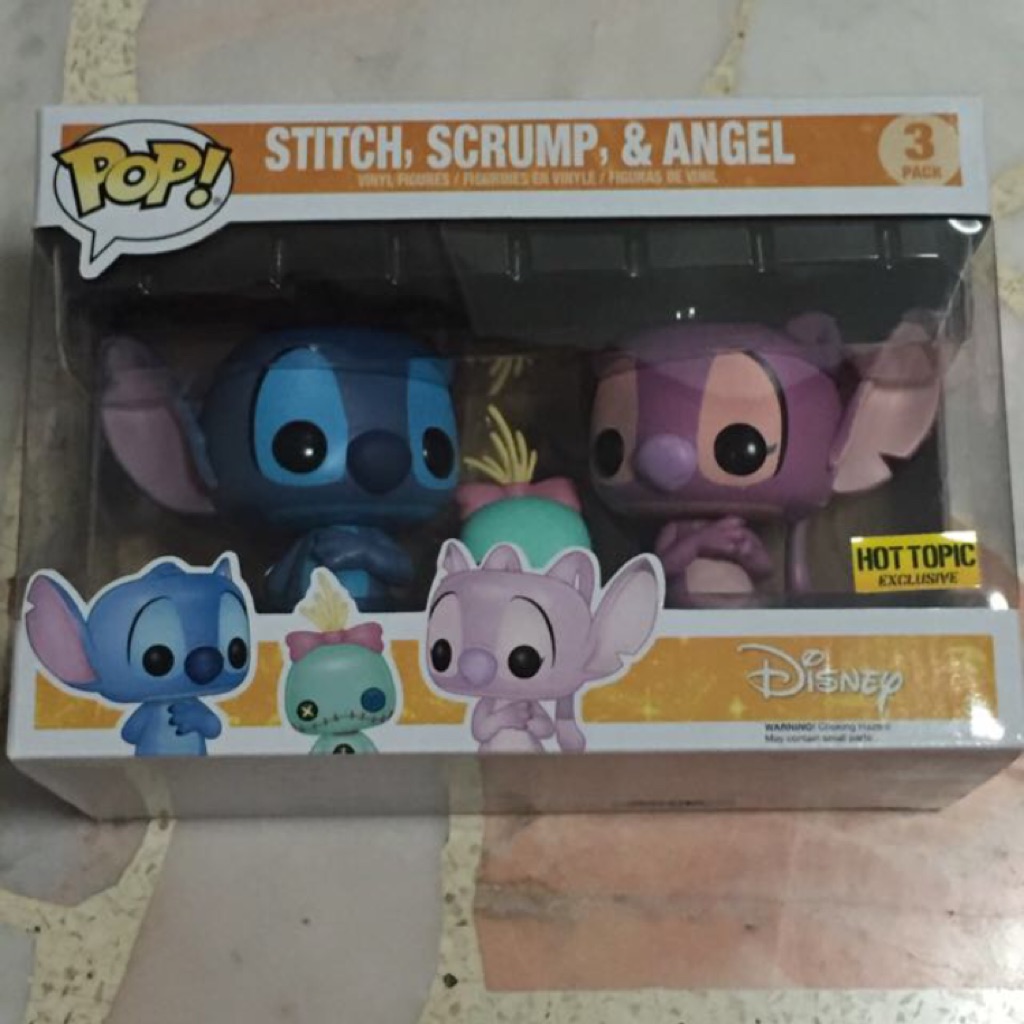 funko pop stitch scrump angel