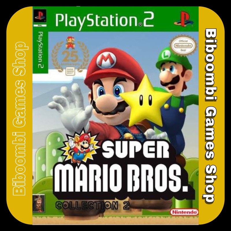 PS2 WORLD OF SUPER MARIO ( DVD Games ) Shopee Singapore