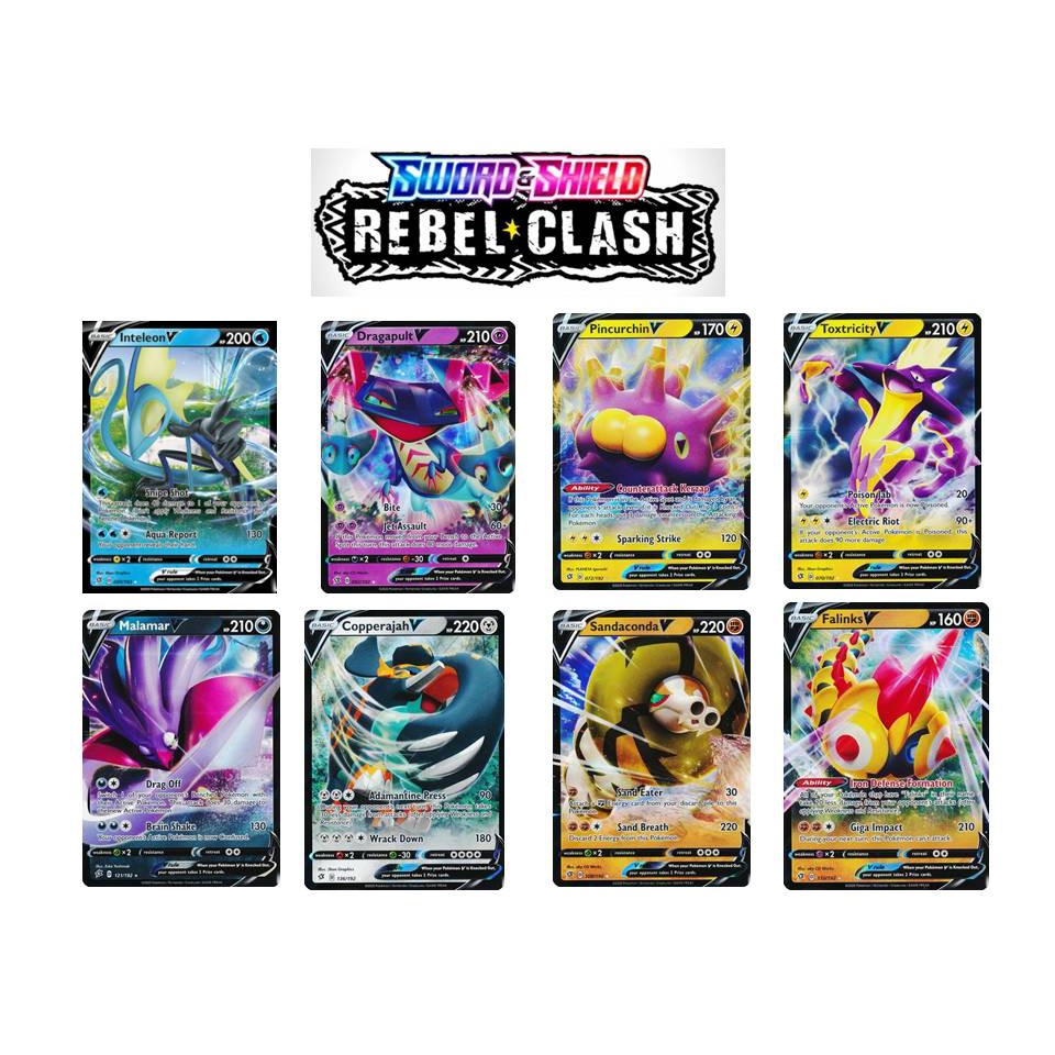 Pokemon TCG Rebel Clash - Ultra Rares | Shopee Singapore