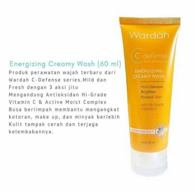 creamy wash wardah