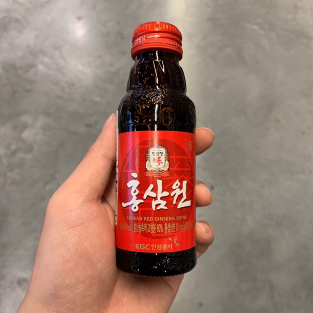 Hong Sam Won Korean Red Ginseng Drink 100ml Kor Shopee Singapore