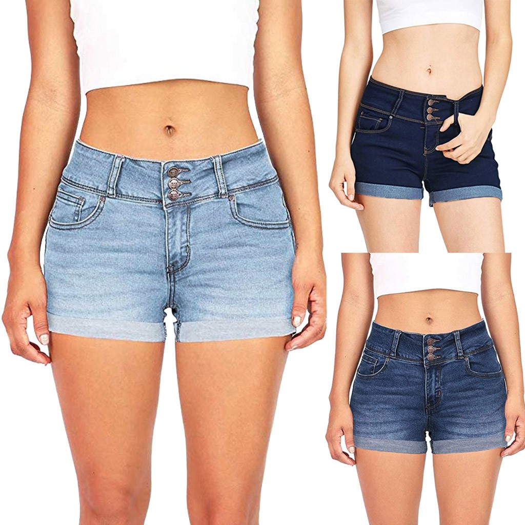 mini jeans shorts