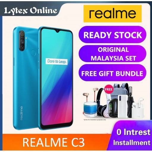 Realme C3 3gb Ram 32gb Original Realme Malaysia Shopee Singapore