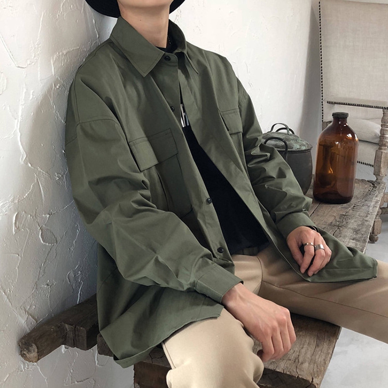 7839円 格安激安 JINSHI Men Long Sleeve Shirt Hiking Casual Quarter Zip Pullover Army Green 並行輸入品