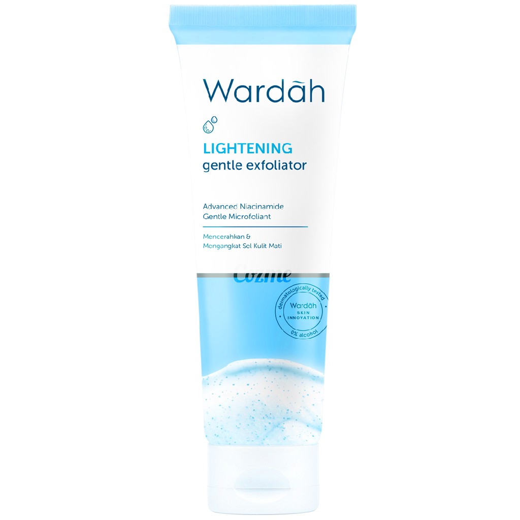 lightening gentle exfoliator