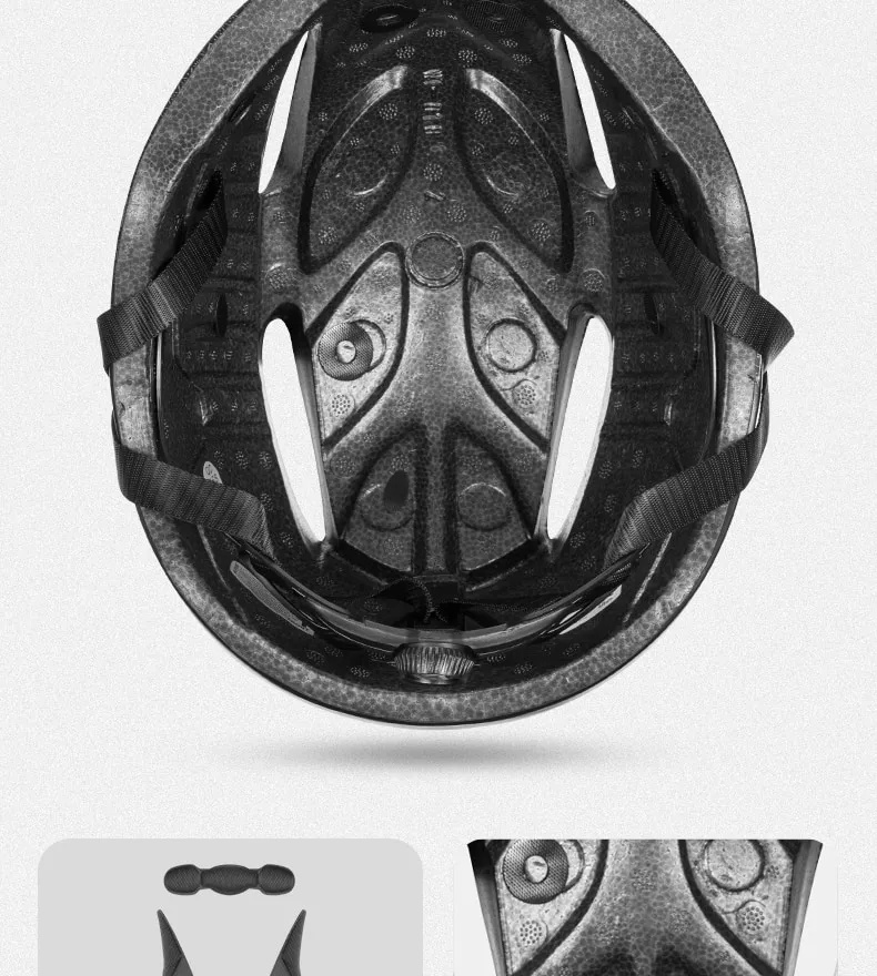 ROCKBROS Cycling helmet with goggles glasses road MTB bike Helmet