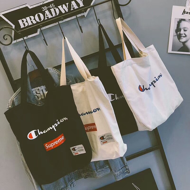 champion canvas tote bag