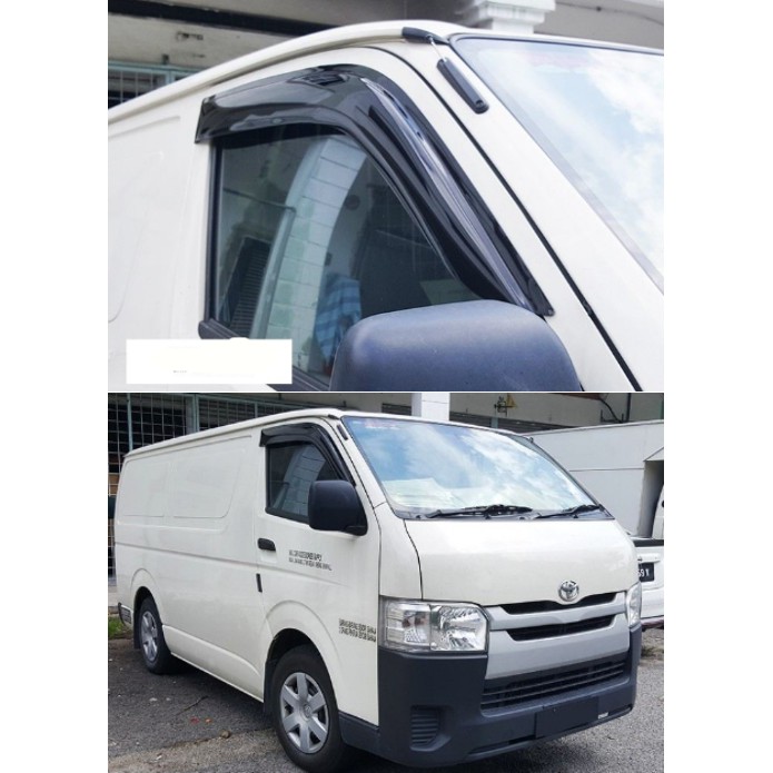 Shop Malaysia Toyota Hiace Van 07y Above Medium 4 Door Visor 2 Door Shopee Singapore