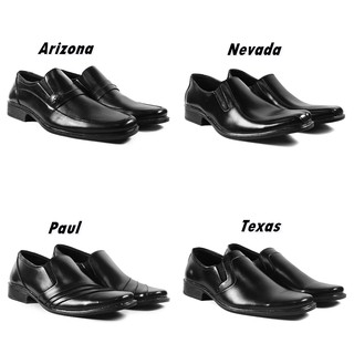 HITAM Pay On The Spot!!! Men's Black Crocodile Loafers Shoes Slop Casual Work Office Party