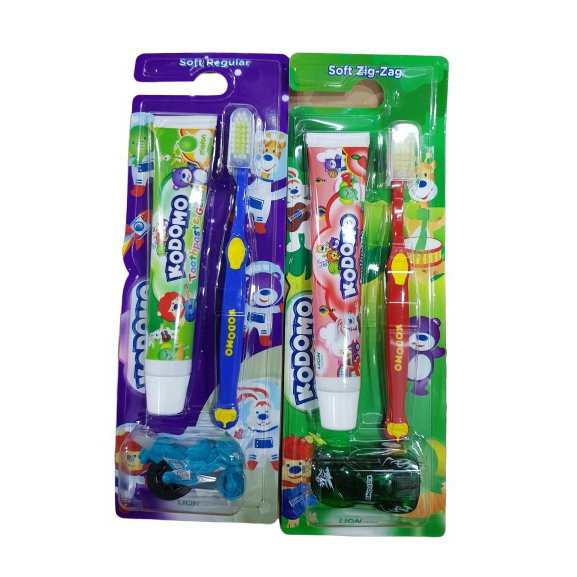 toothpaste and toothbrush