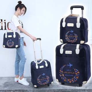 🔥XD.Store Travel bag Short Distance Travel Bag Large Capacity Luggage Bag Boarding Trolley Case Female Lightweight Trave