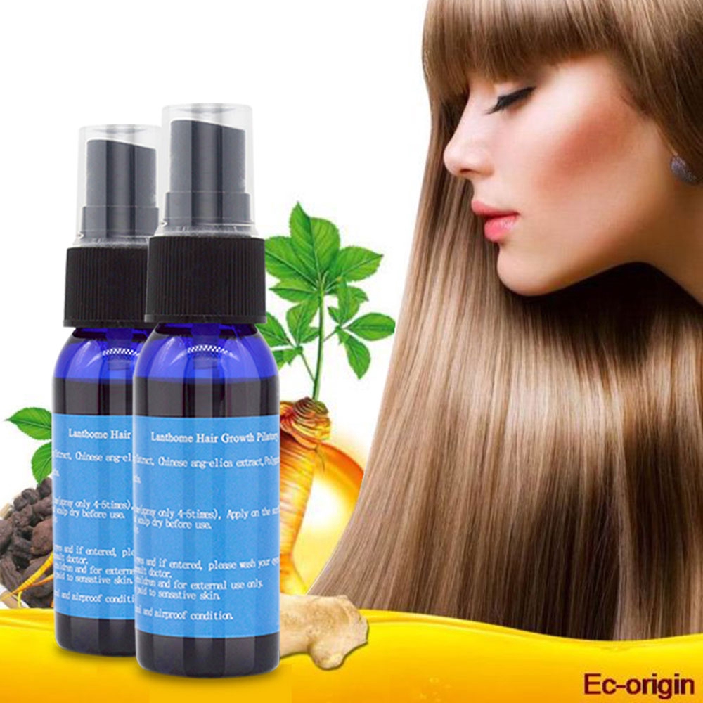 Hair Growth Essential Oil Spray Fast Grow Hair Root Nourishment