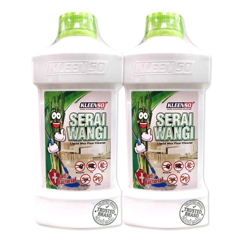 Kleenso Serai Wangi Wax Floor Cleaner X2 Bottles Shopee Singapore