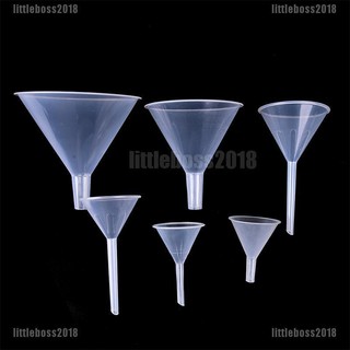 [LittleBoss] 1X Lab Mini Clear Plastic Filling Funnel For Atomizers Perfume Diffuser Bottle
