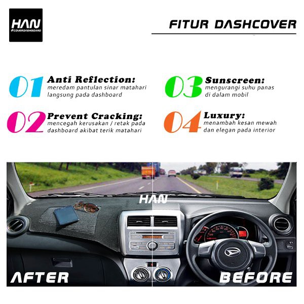 Han Dashboard Cover Suzuki Swift Shopee Singapore