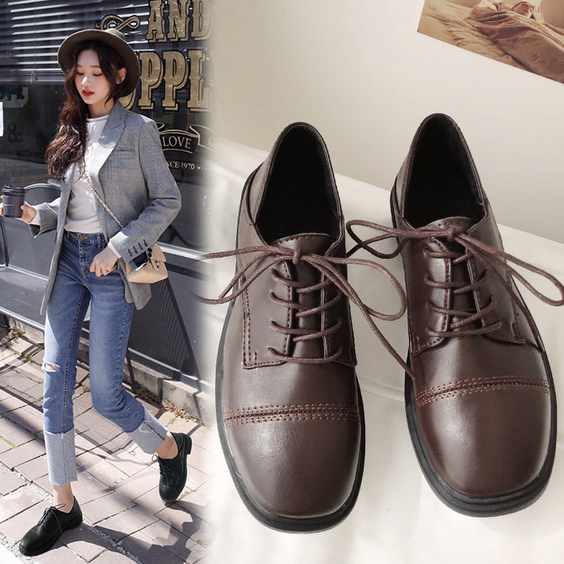 female derby shoes