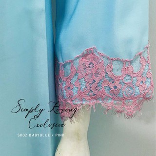 Raya 2021 Baju Kurung Pahang dengan Lace di Tangan Raya 2021 Baju Kurung Pahang dengan Lace di Tangan