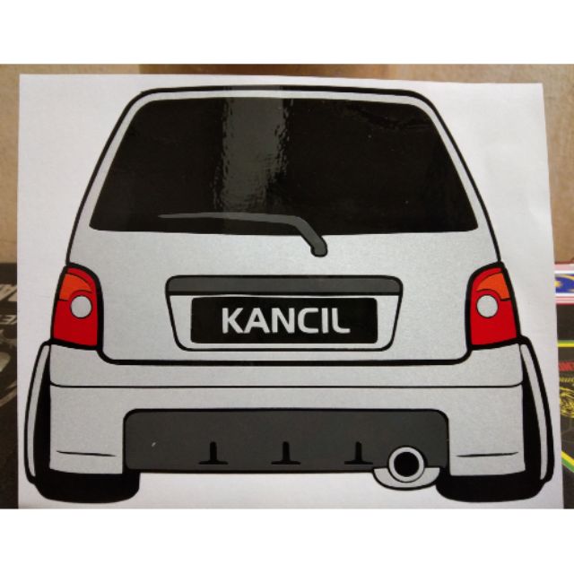 Stiker Kereta Kancil