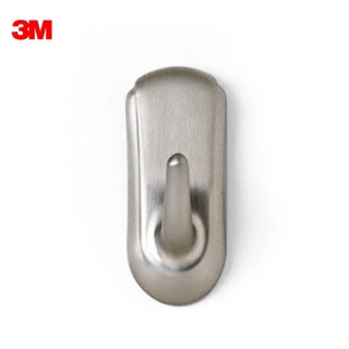 3m Command 17071bn Accent Medium Hook Brushed Nickel