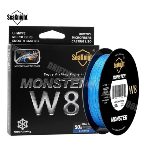 Fishing Braided Seaknight Monster W8 Tali Benang Pancing 8x Sulam Shopee Singapore