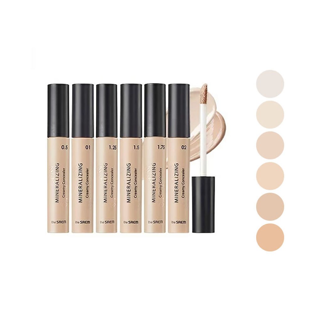 the saem mineralizing creamy concealer