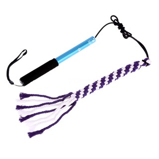Extendable Dog Puppy Teaser Pole Wand Outdoor Interactive Pet Dog Flirt Pole Training Exercise Rope Toy #8
