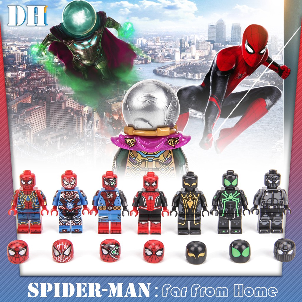 spiderman lego sets far from home