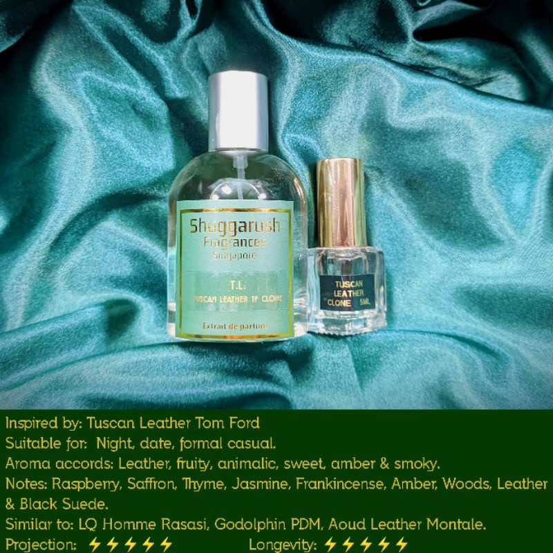 Tuscan Leather TF perfume clone | Shopee Singapore