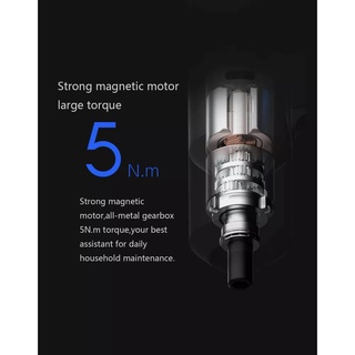 Hot Selling- Xiaomi Mijia Electric Screwdriver Patent Cordless 2000mAh Rechargeable Battery 5N.M Torque 12PC S2 B #5