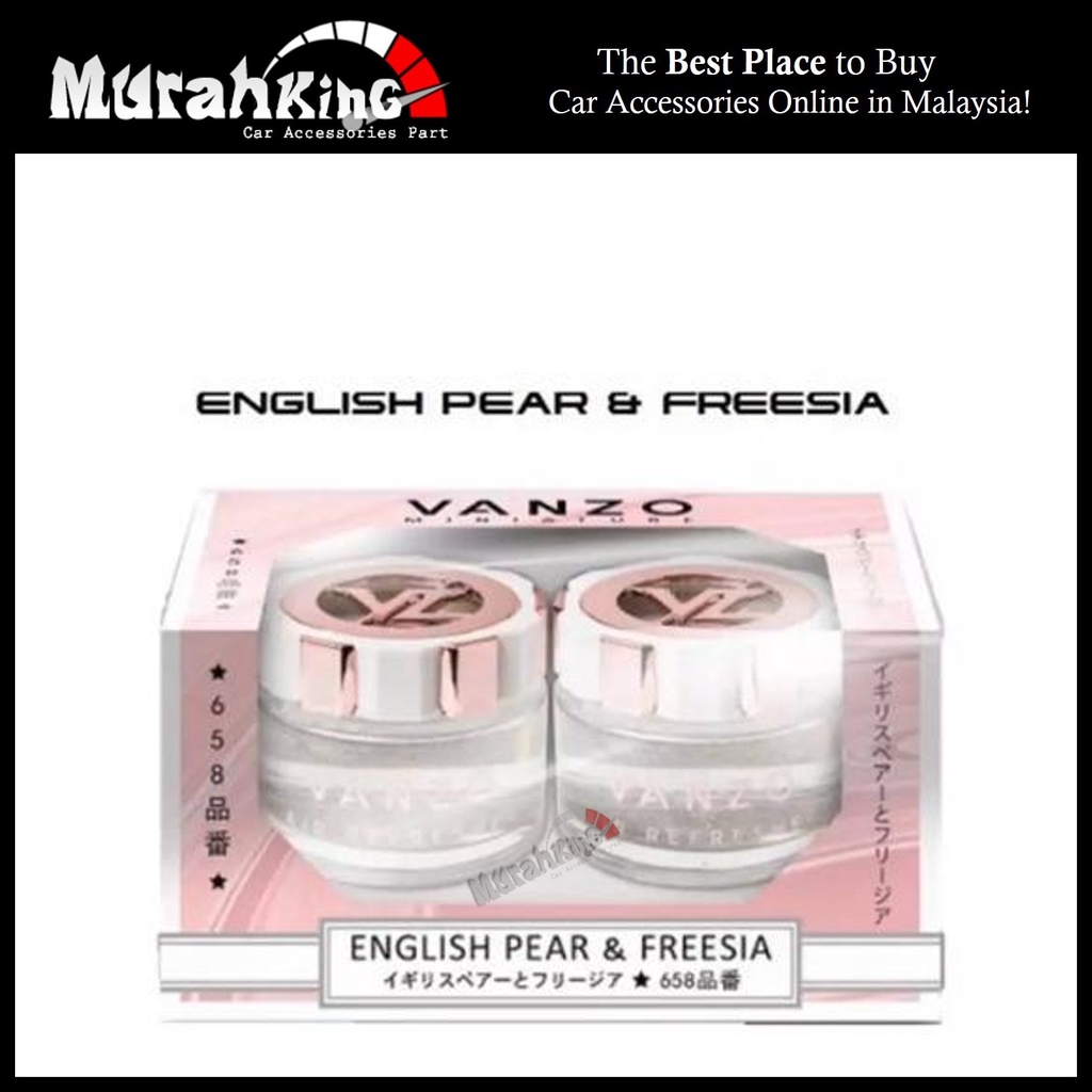 Shop Malaysia Vanzo 658 English Pear Freesia Car Air Freshener Perfume Shopee Singapore