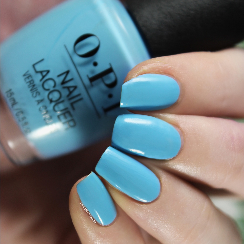 opi light blue nail polish