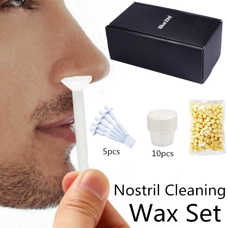 50g Portable Painless Nose Wax Kit For Men Women Nose Hair Removal Wax Set Nose  Hair Wax Beans Cleaning Wax Kit|Hair Removal Cream| AliExpress | Best Shiyi  Wax Bean Set Nose Wax