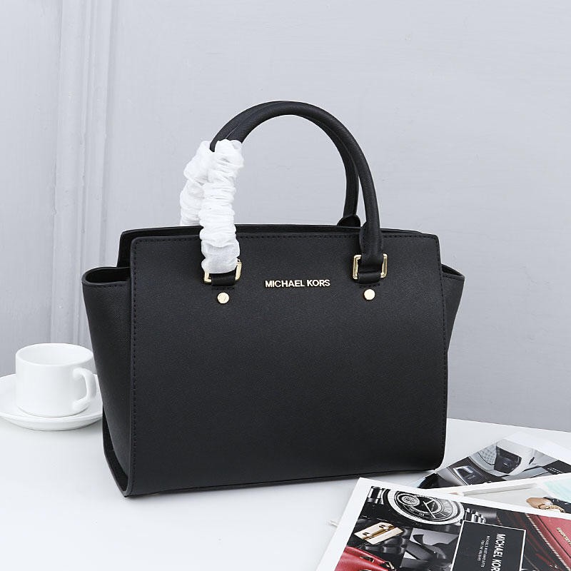 michael kors black side bag