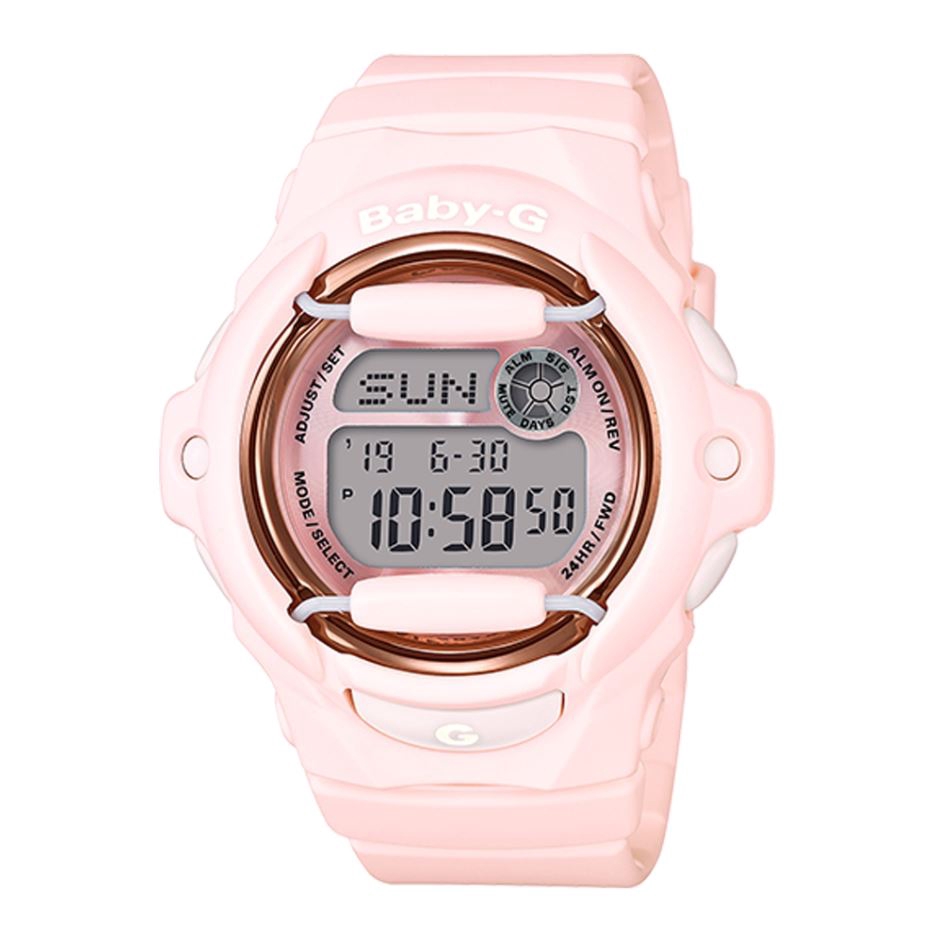 pink casio baby g watch