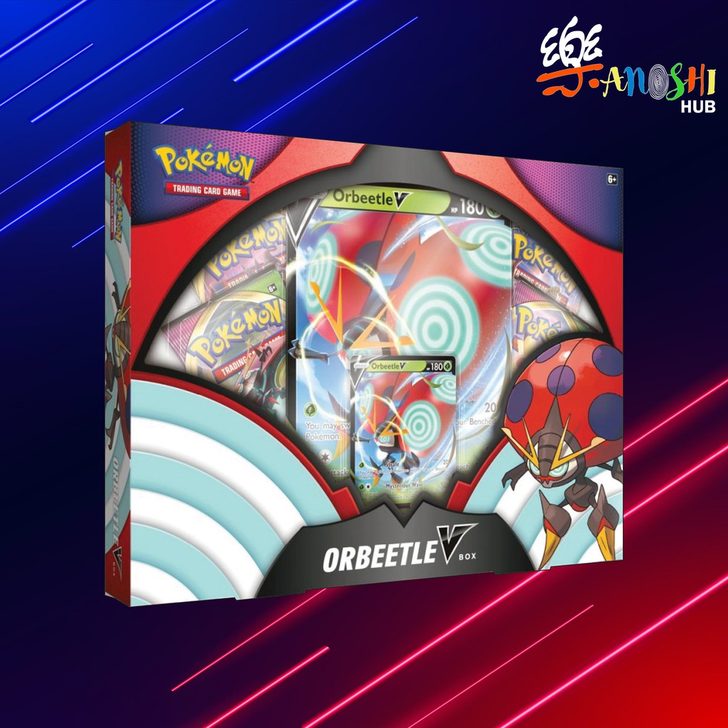 Pokemon Tcg Orbeetle V Box Shopee Singapore