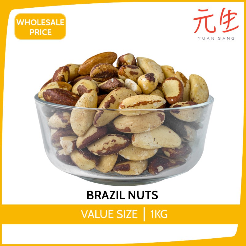 Brazil Nuts 1KG Healthy Snacks Quality Fresh Wholesale Shopee Singapore