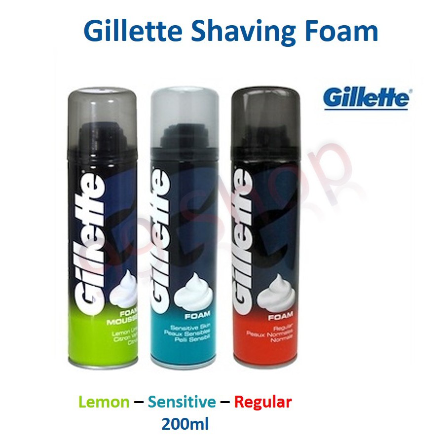 Gillette Shave Foamy 1x200ml Shopee Singapore