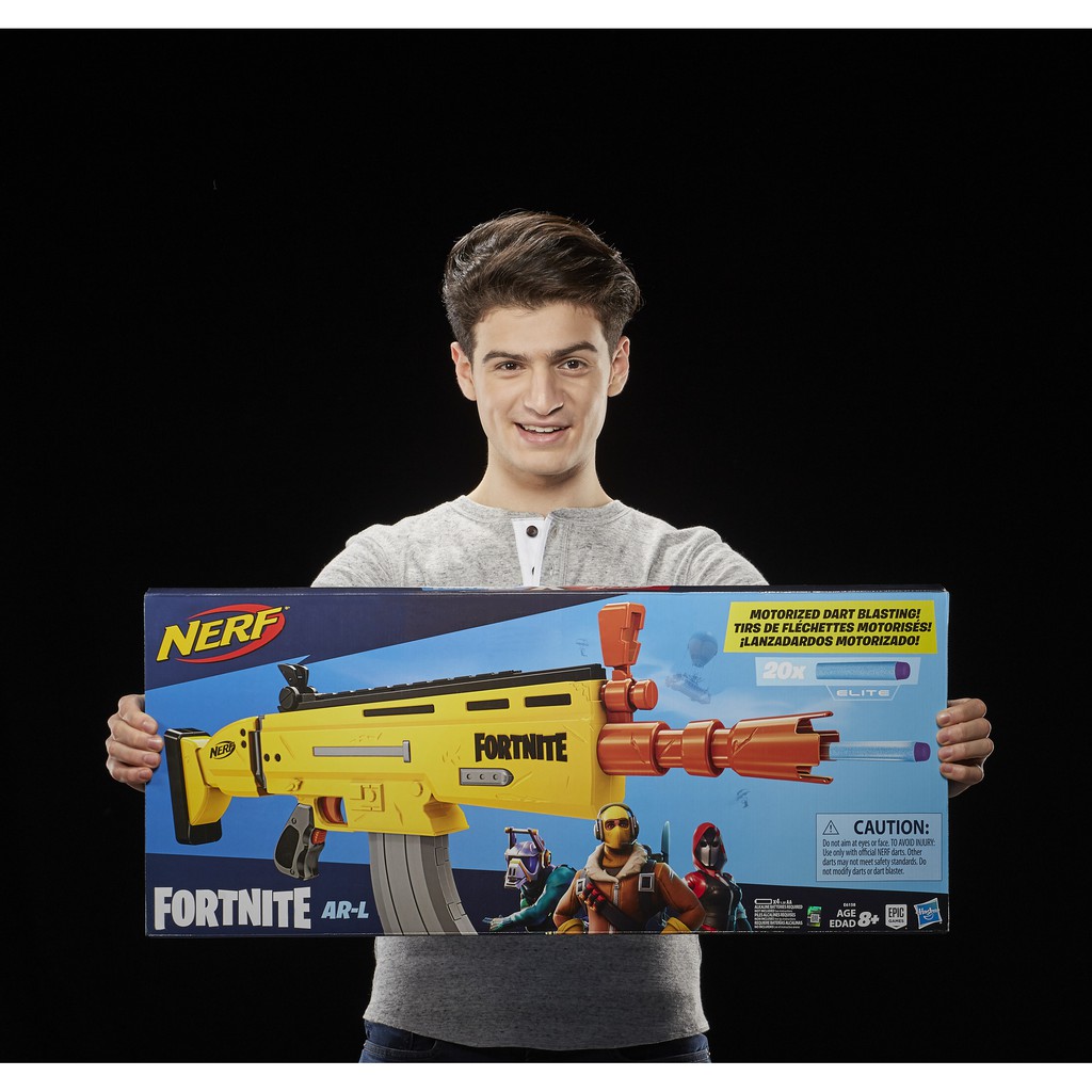 Nerf Fortnite Ar L Motorised Toy Blaster Shopee Singapore