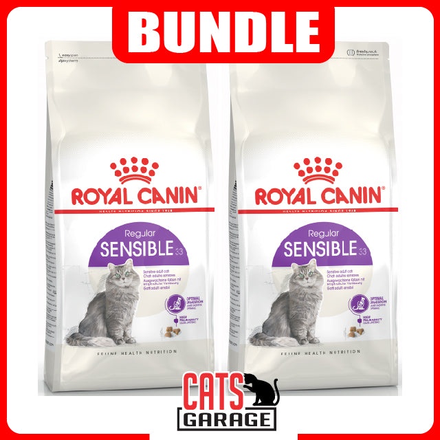 Royal Canin Feline Sensible 33 Cat Dry Food 2 Sizes Shopee Singapore