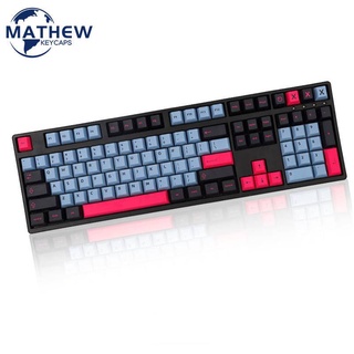 GMK 8008 Keycaps PBT 134pcs Cherry Profile For Mechanical Keyboard 61/68/84/87/100/104/108 Compatiable with RK/Keychron
